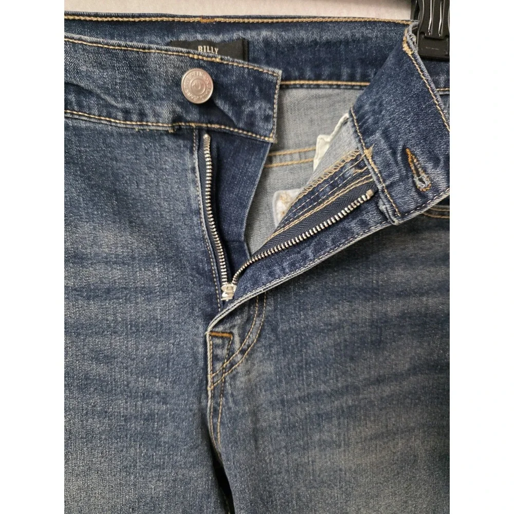 True Religion Billy Relaxed‎ Bootcut Jeans Mens 38x33.5 Blue Cowboy Western NWT